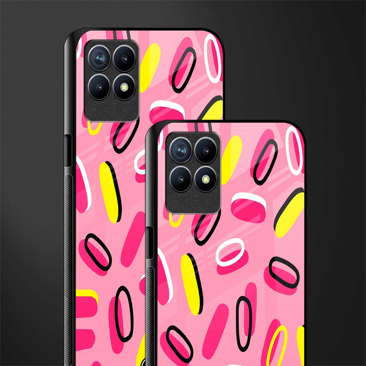 suger coating glass case for realme 8i image-2