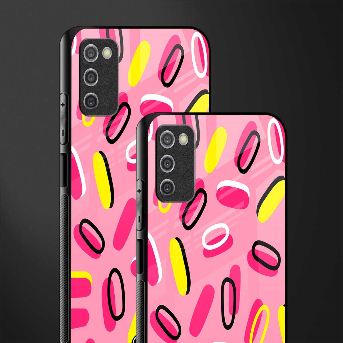 suger coating glass case for samsung galaxy a03s image-2