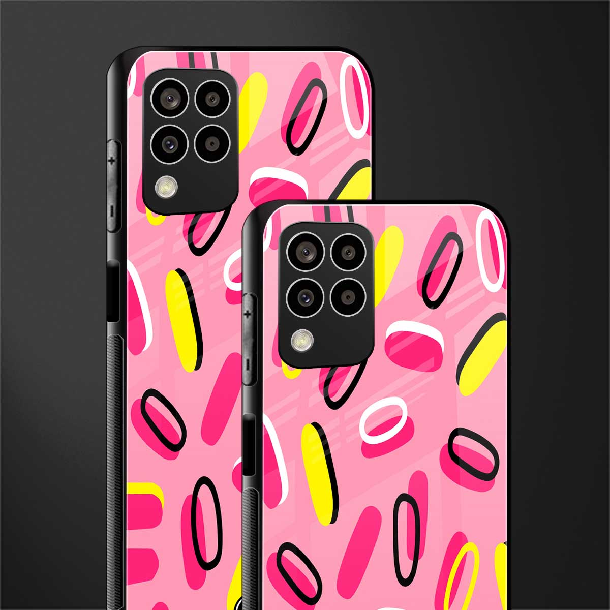 suger coating back phone cover | glass case for samsung galaxy m33 5g