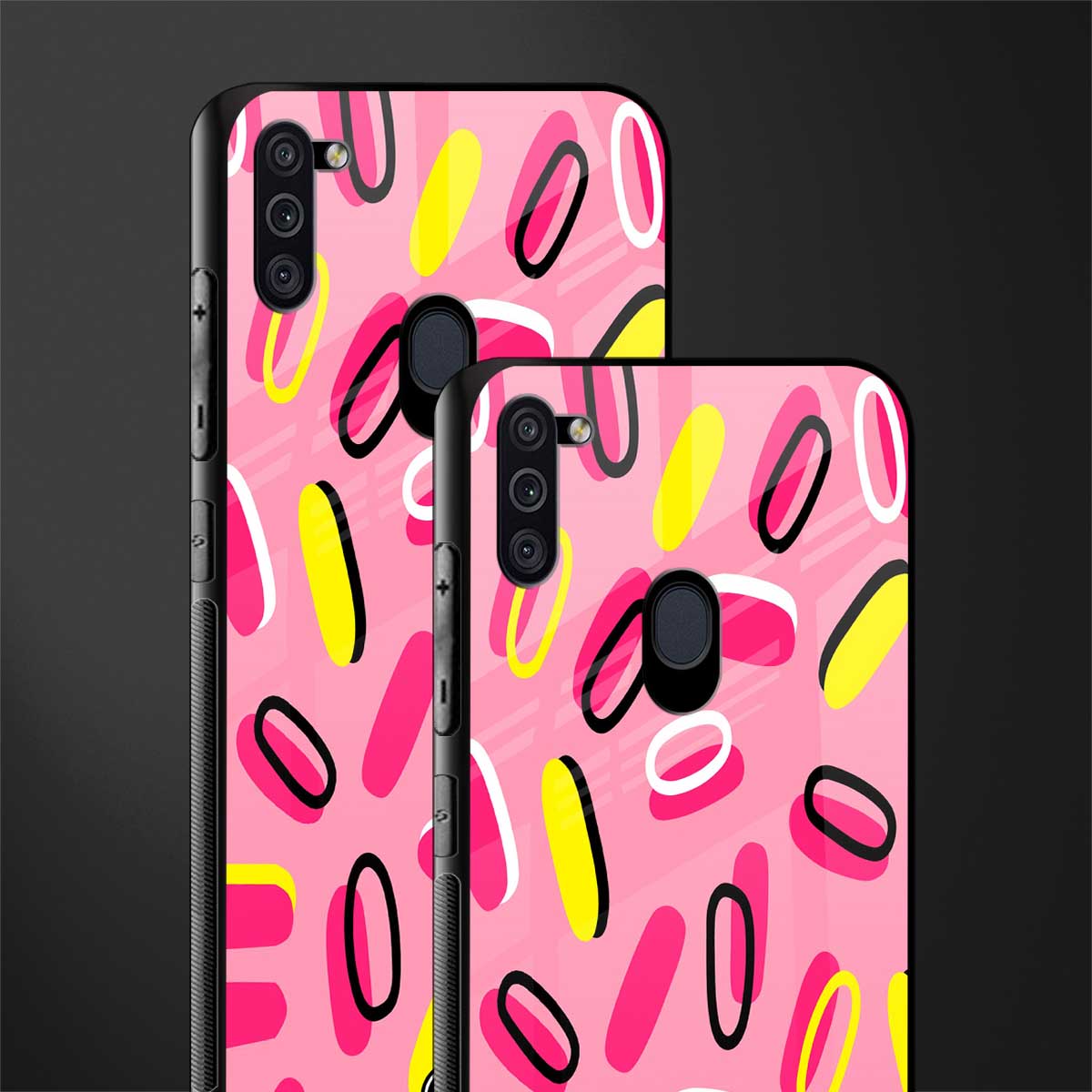 suger coating glass case for samsung galaxy m11 image-2
