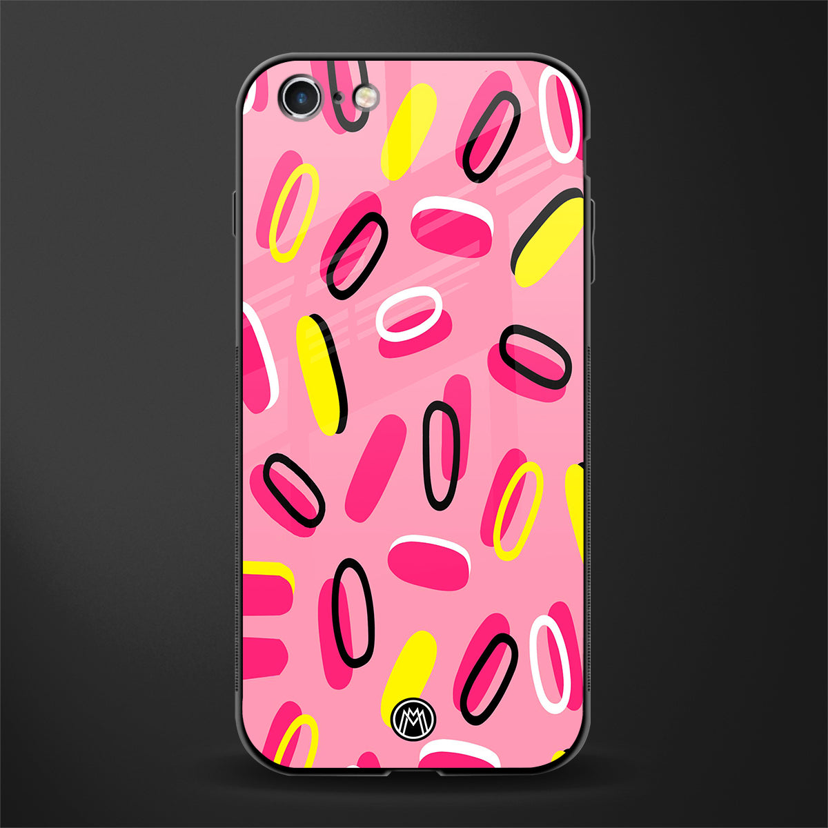 suger coating glass case for iphone 6 image