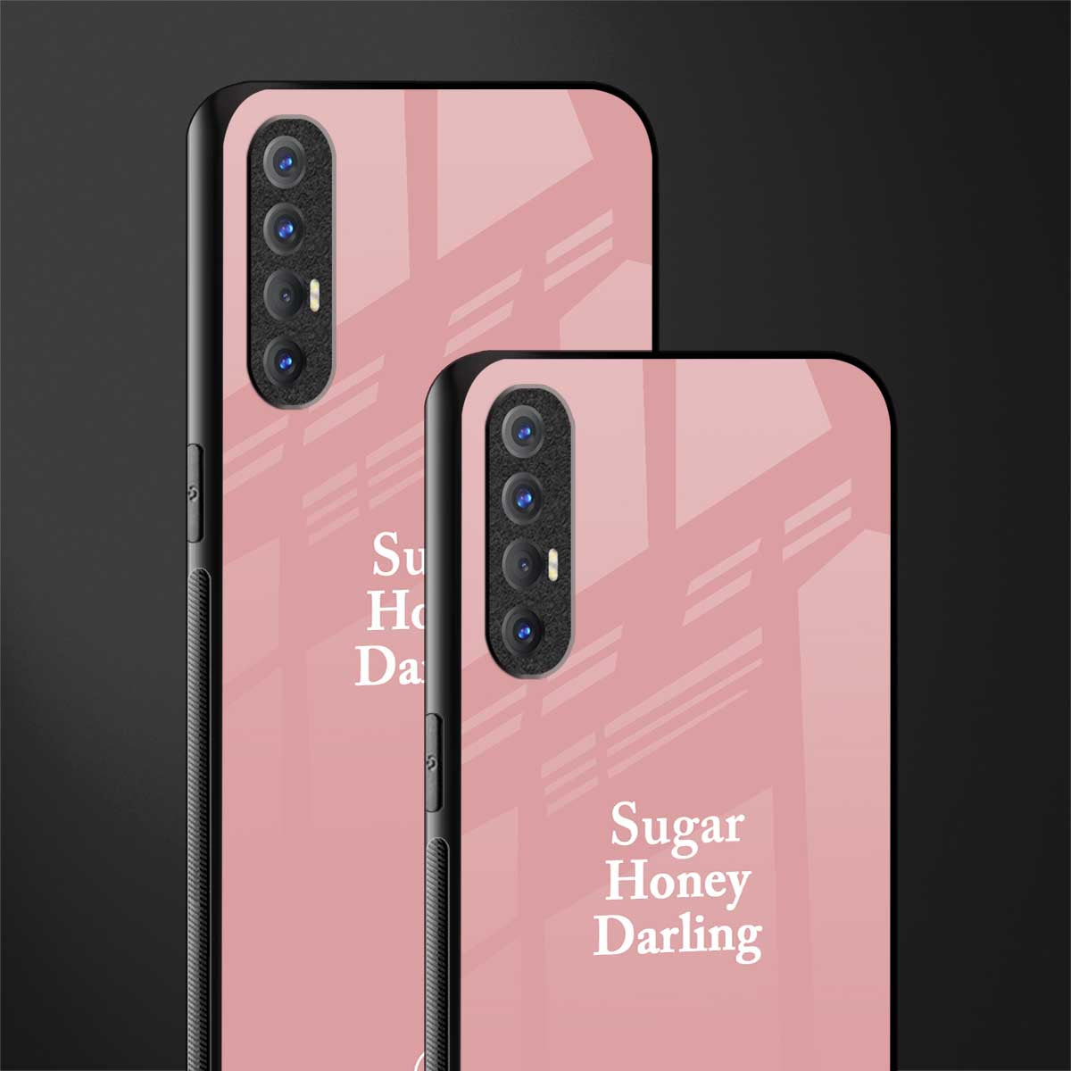 suger honey darling glass case for oppo reno 3 pro image-2
