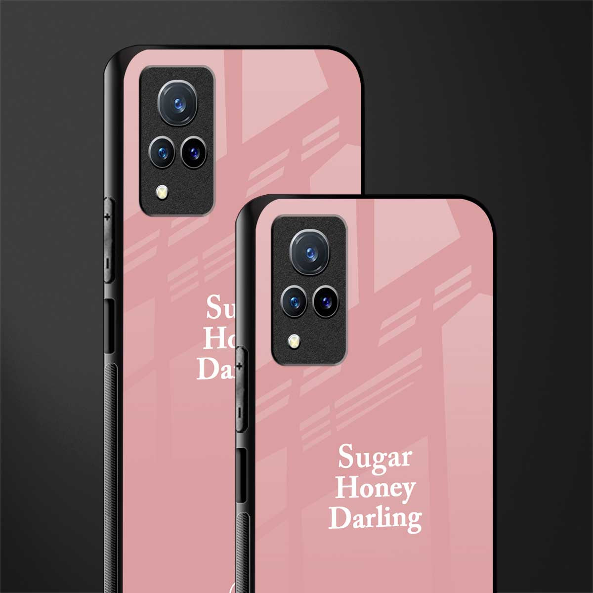 suger honey darling glass case for vivo v21 5g image-2