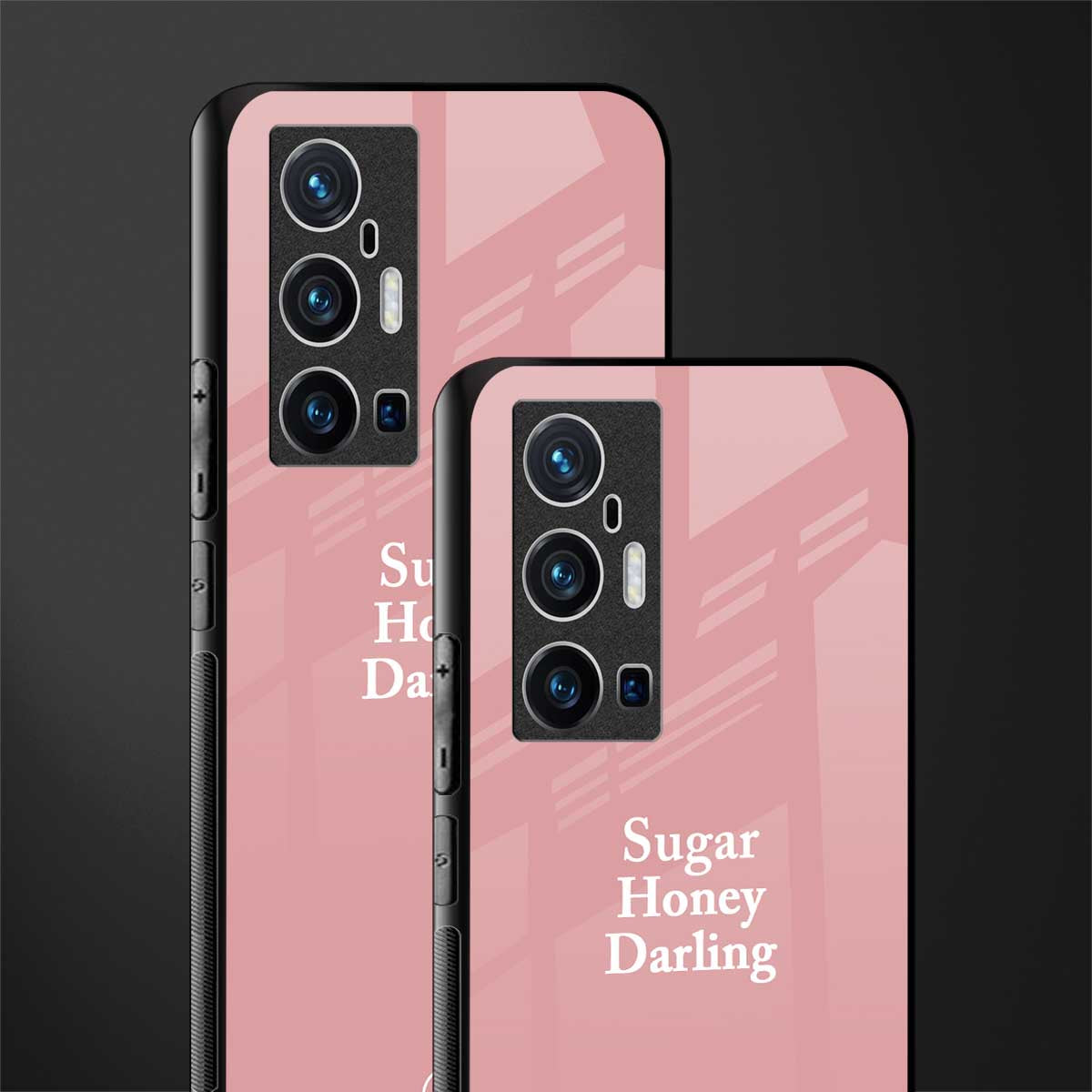 suger honey darling glass case for vivo x70 pro plus image-2