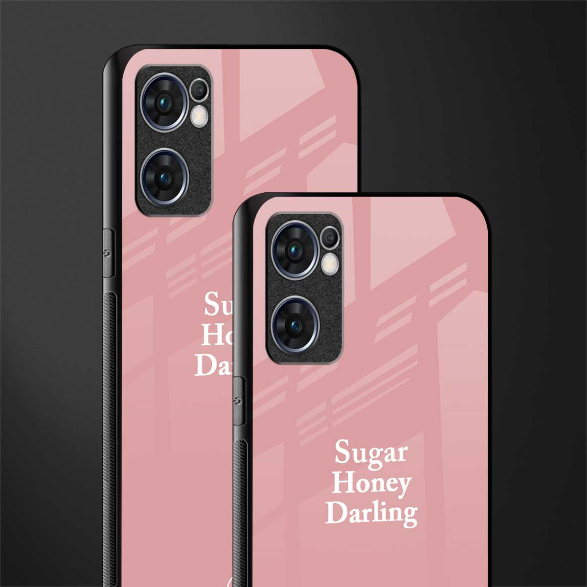 suger honey darling glass case for oppo reno7 5g image-2