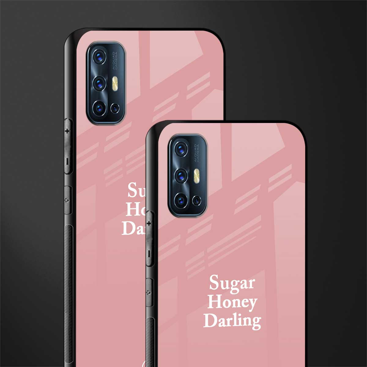 suger honey darling glass case for vivo v17 image-2