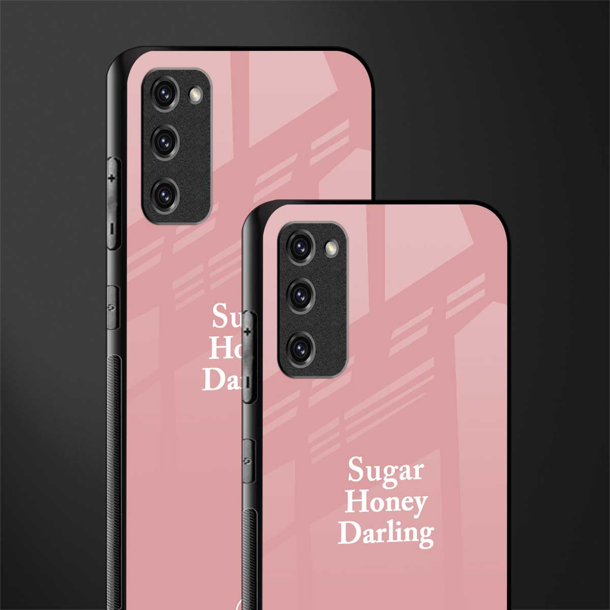 suger honey darling glass case for samsung galaxy s20 fe image-2