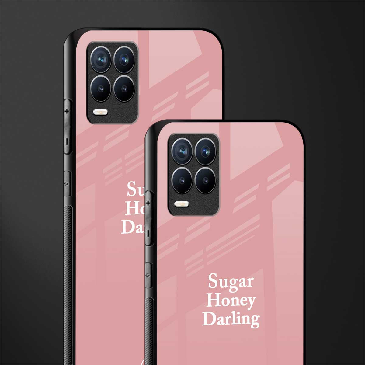 suger honey darling glass case for realme 8 4g image-2