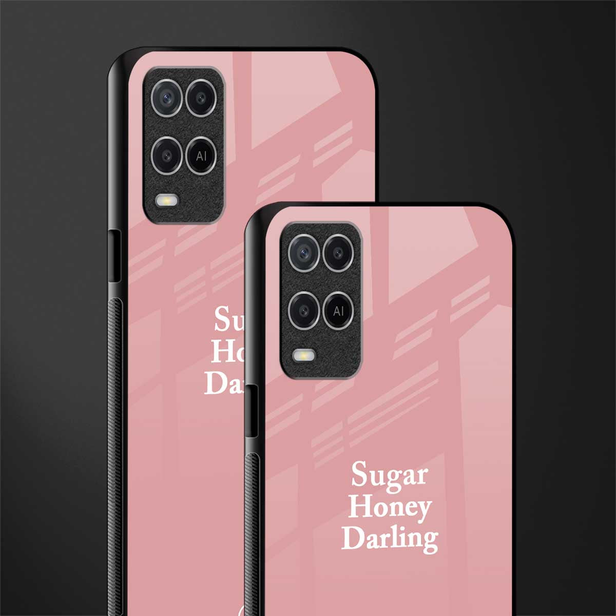 suger honey darling glass case for oppo a54 image-2