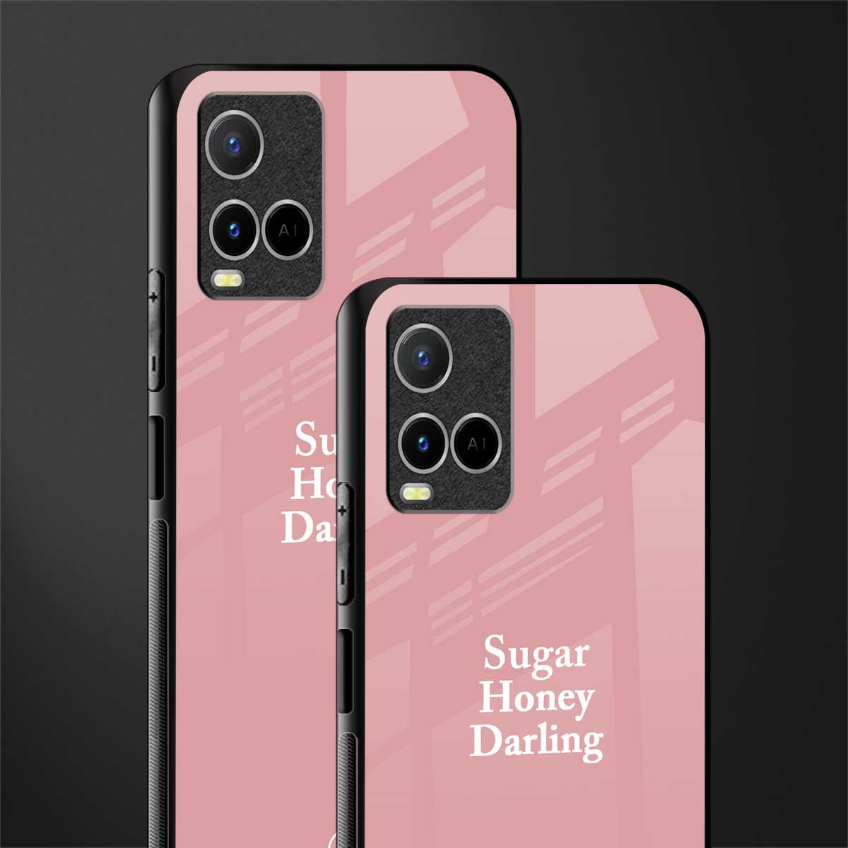 suger honey darling glass case for vivo y33s vivo y33t image-2