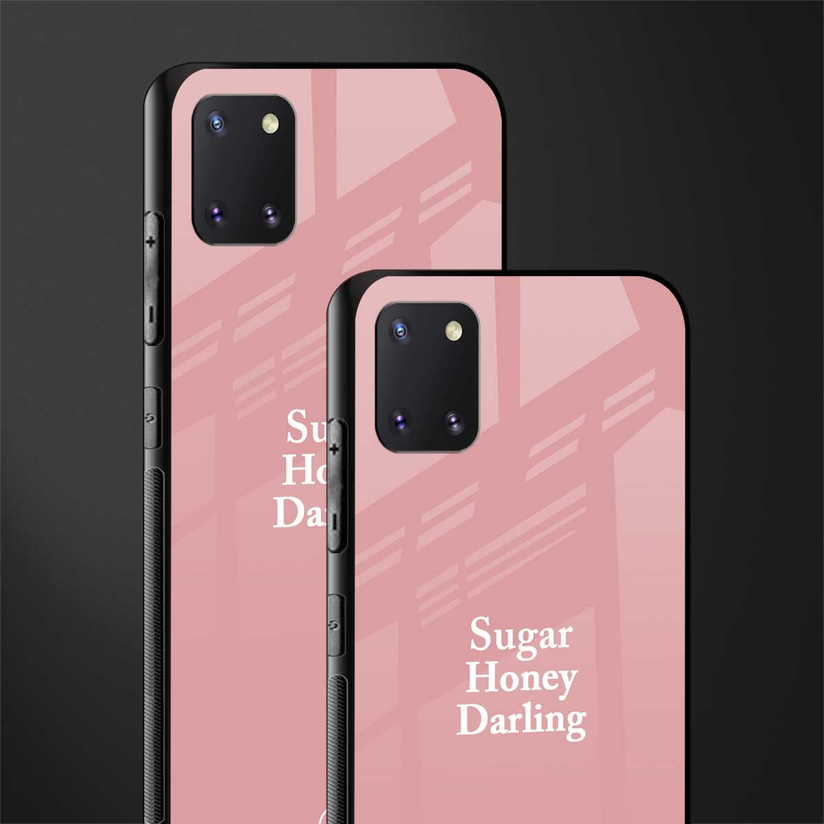 suger honey darling glass case for samsung a81 image-2