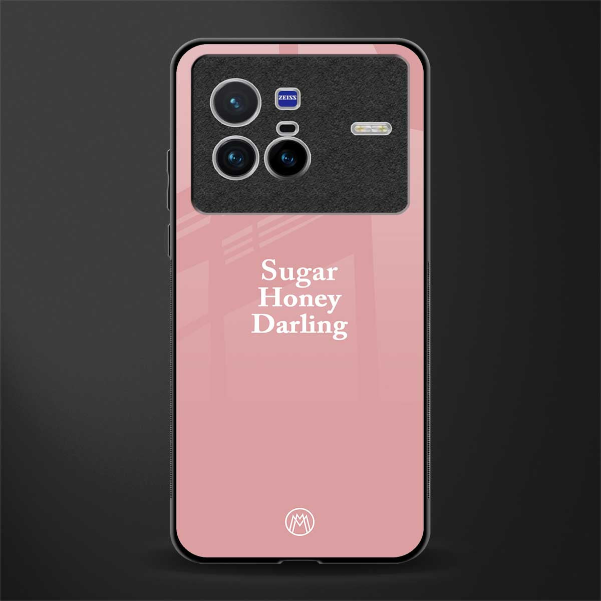 suger honey darling glass case for vivo x80 image