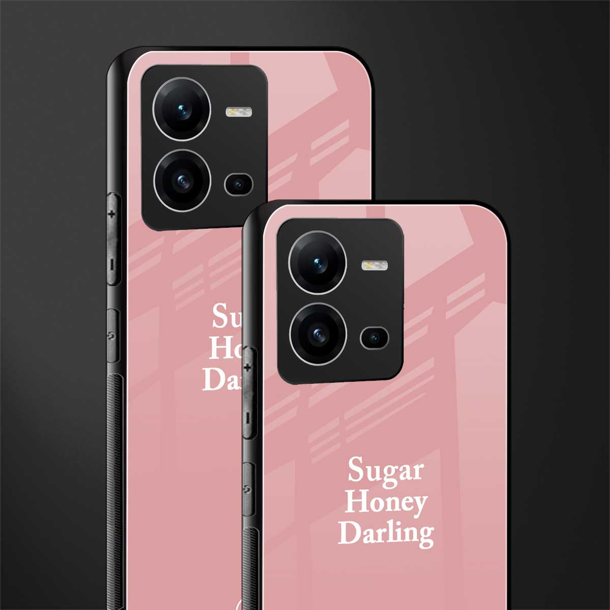 suger honey darling back phone cover | glass case for vivo v25-5g