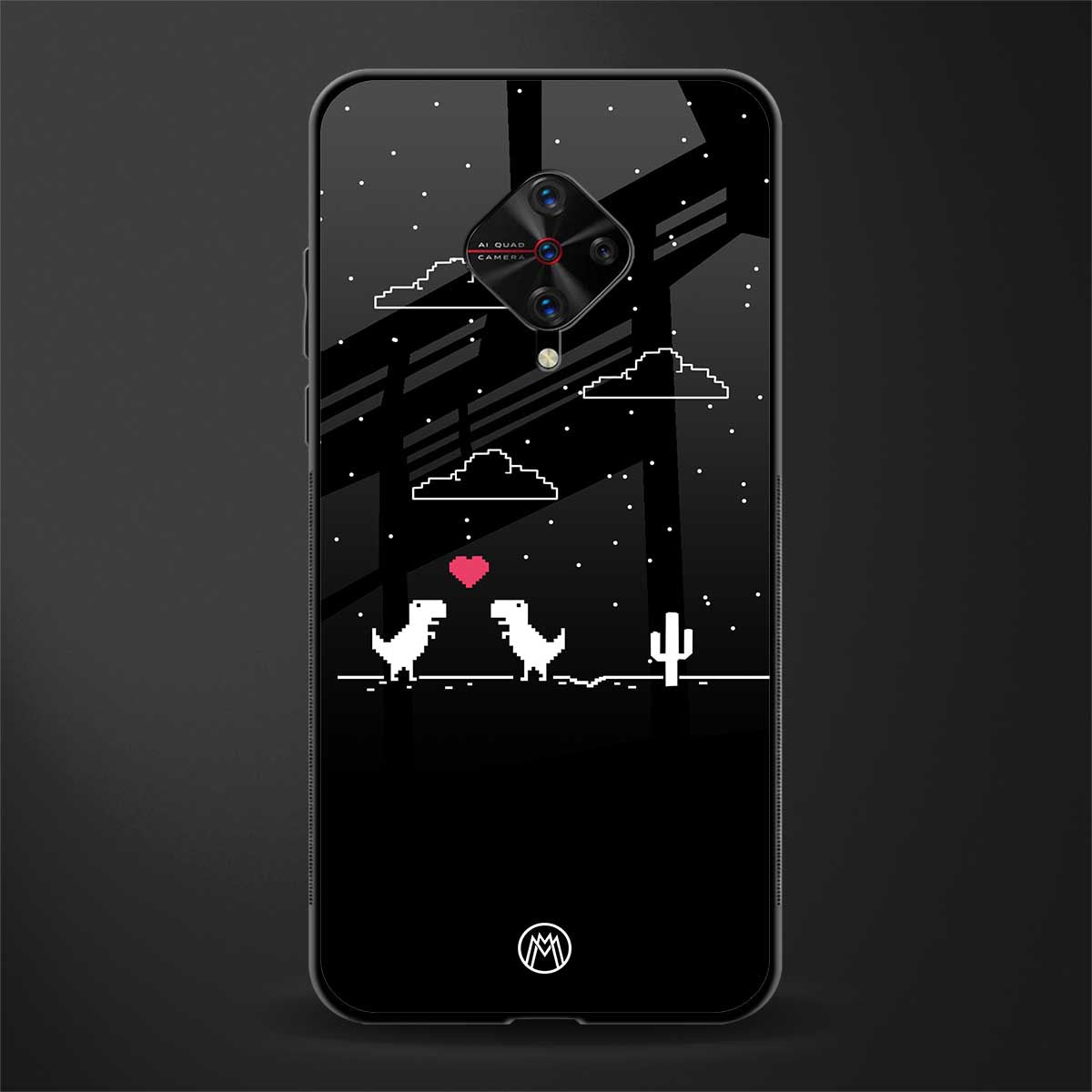 t-rex glass case for vivo s1 pro image