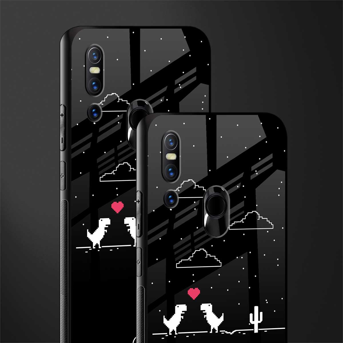t-rex glass case for vivo v15 image-2