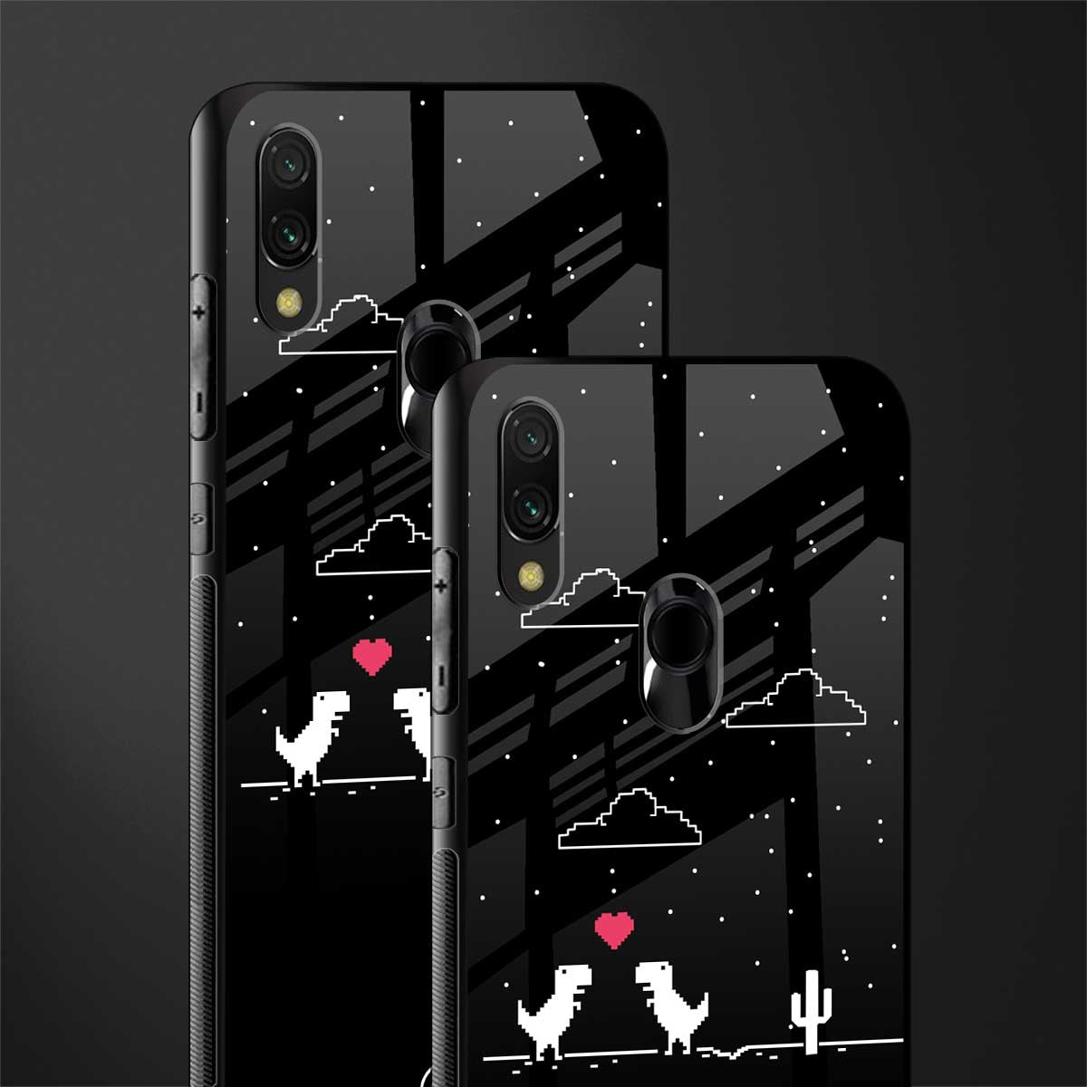 t-rex glass case for redmi y3 image-2