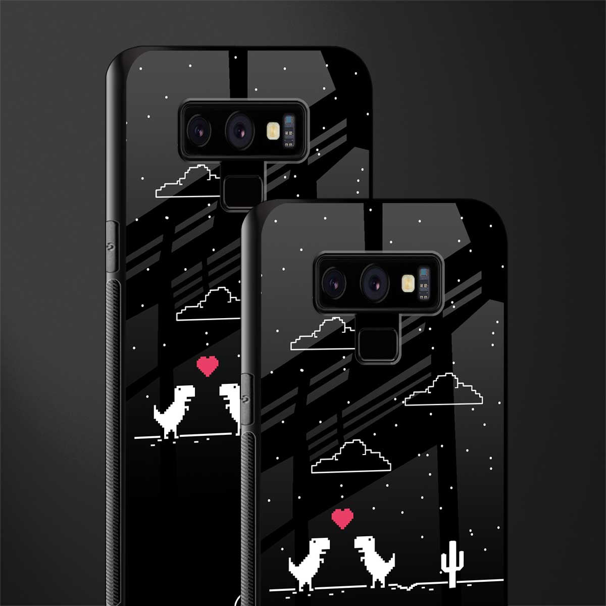 t-rex glass case for samsung galaxy note 9 image-2