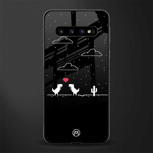 t-rex glass case for samsung galaxy s10 plus image