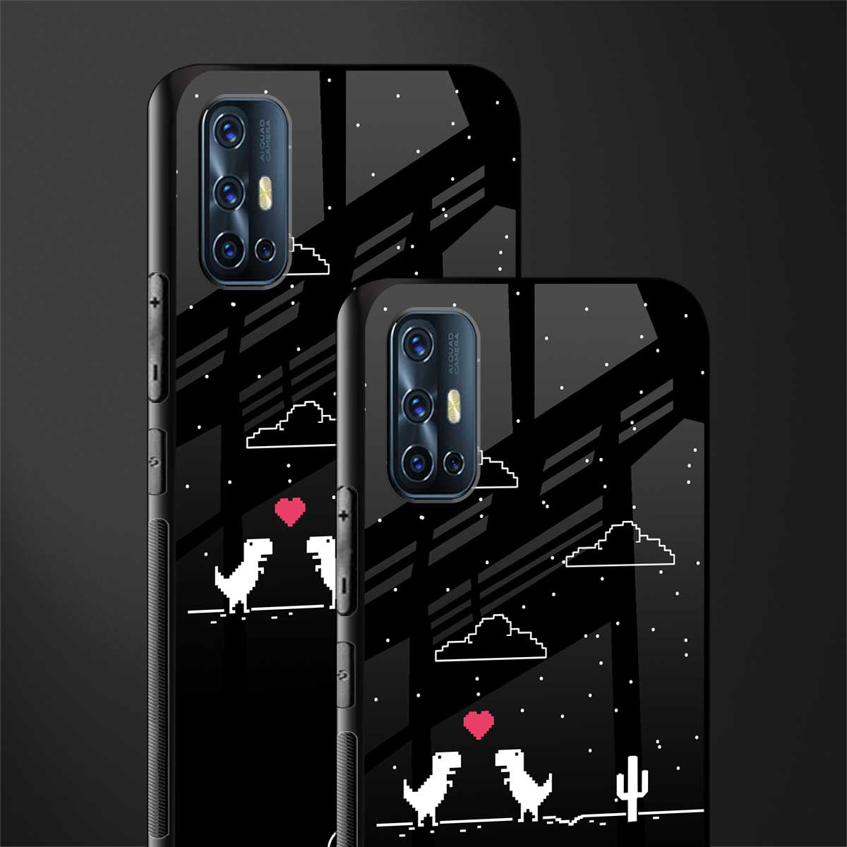 t-rex glass case for vivo v17 image-2