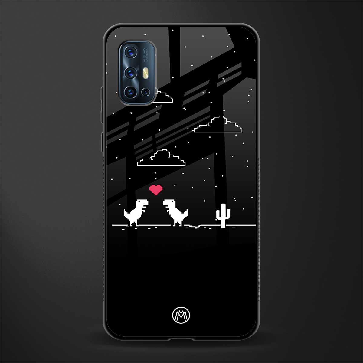t-rex glass case for vivo v17 image