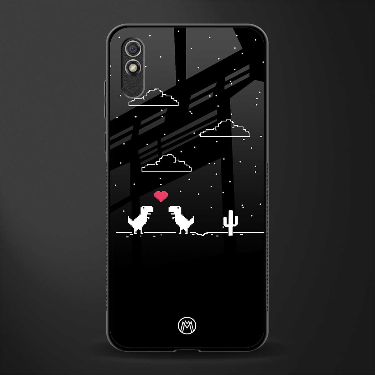 t-rex glass case for redmi 9i image