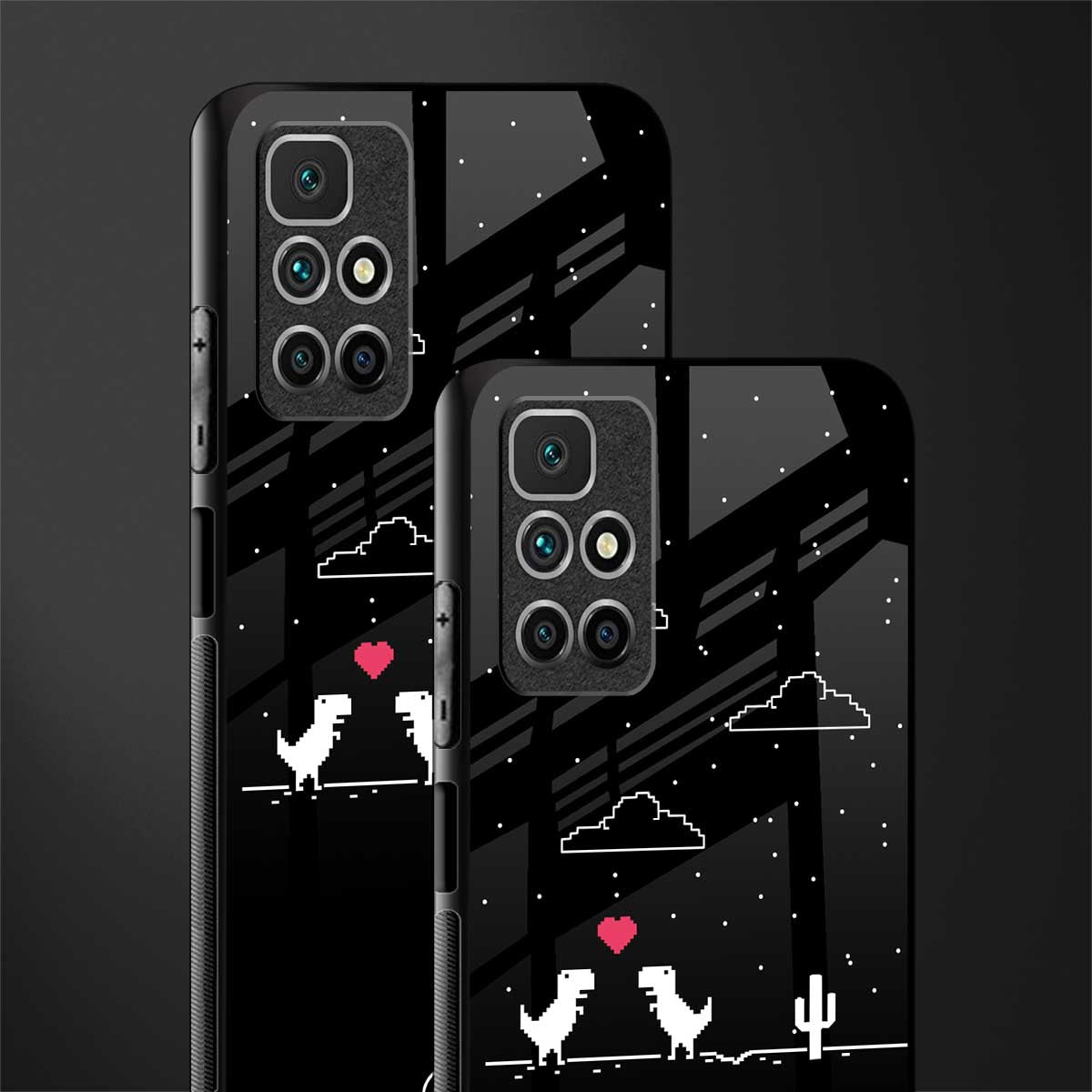 t-rex glass case for redmi 10 prime image-2
