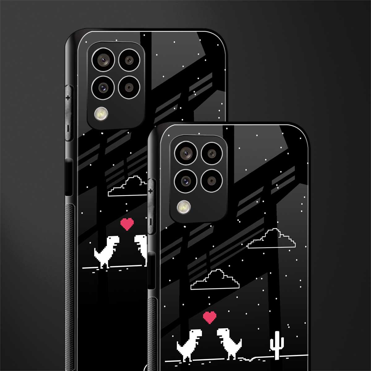 t-rex back phone cover | glass case for samsung galaxy m33 5g