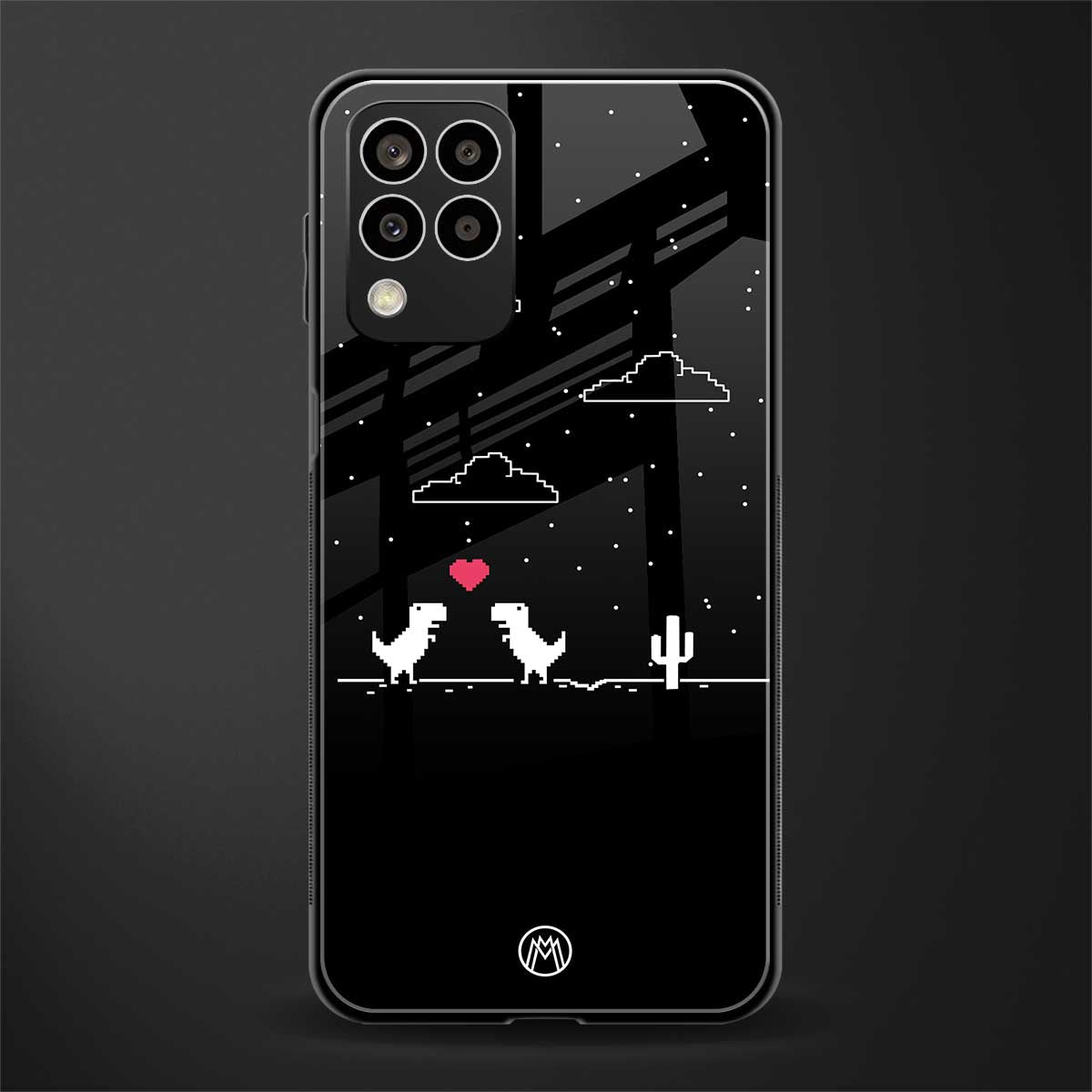 t-rex back phone cover | glass case for samsung galaxy m33 5g
