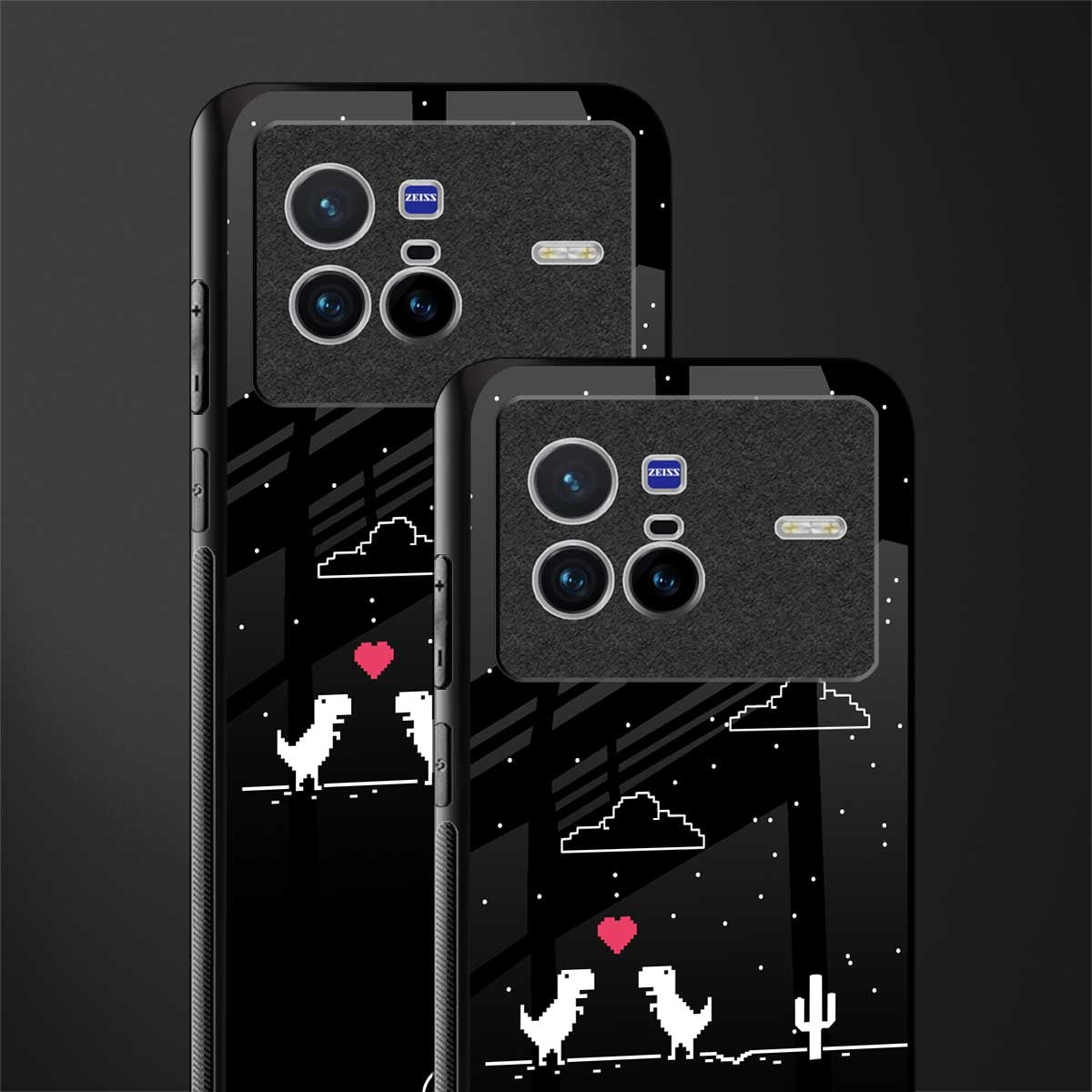 t-rex glass case for vivo x80 image-2