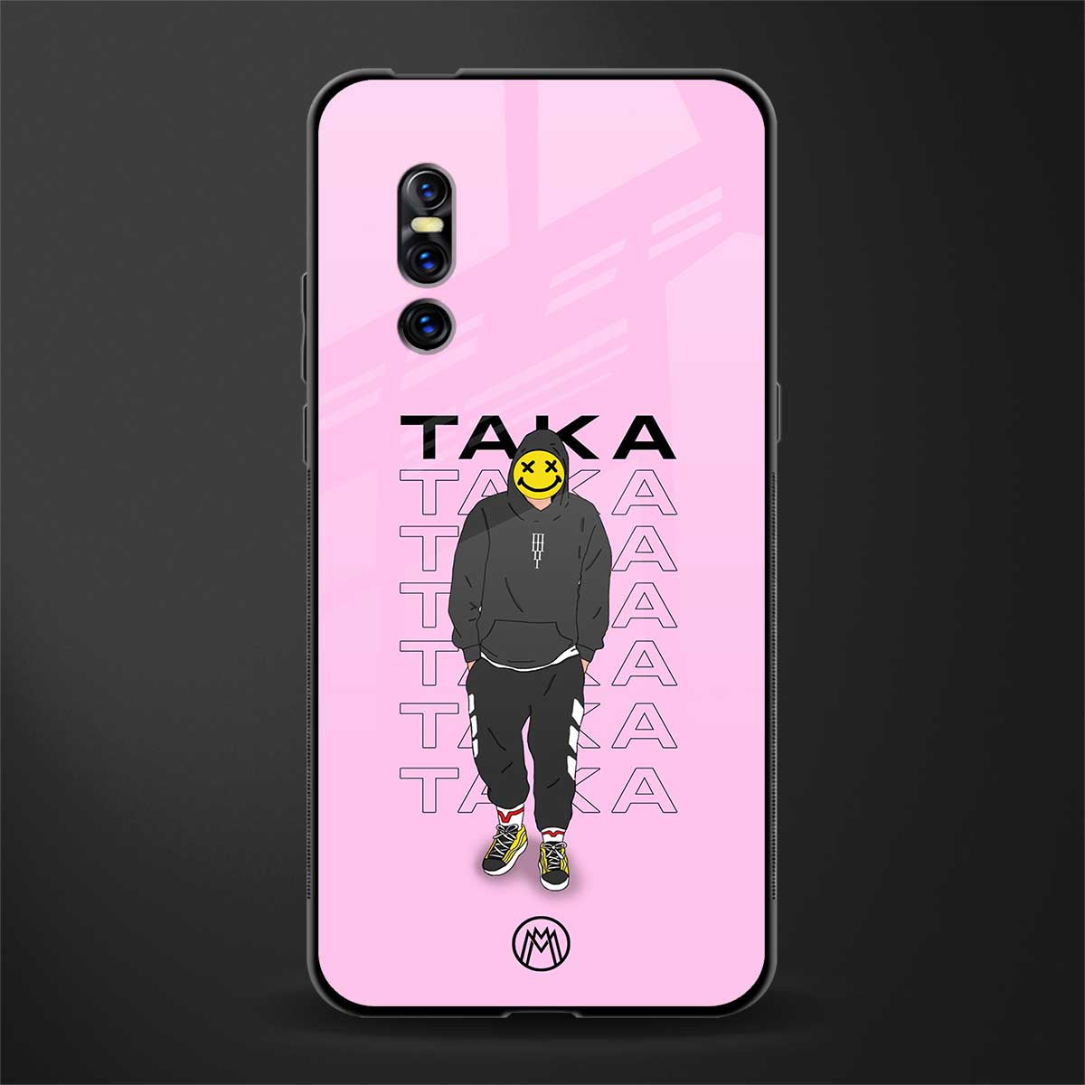 taka taka glass case for vivo v15 pro image
