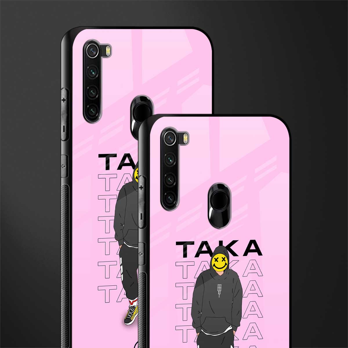taka taka glass case for redmi note 8 image-2