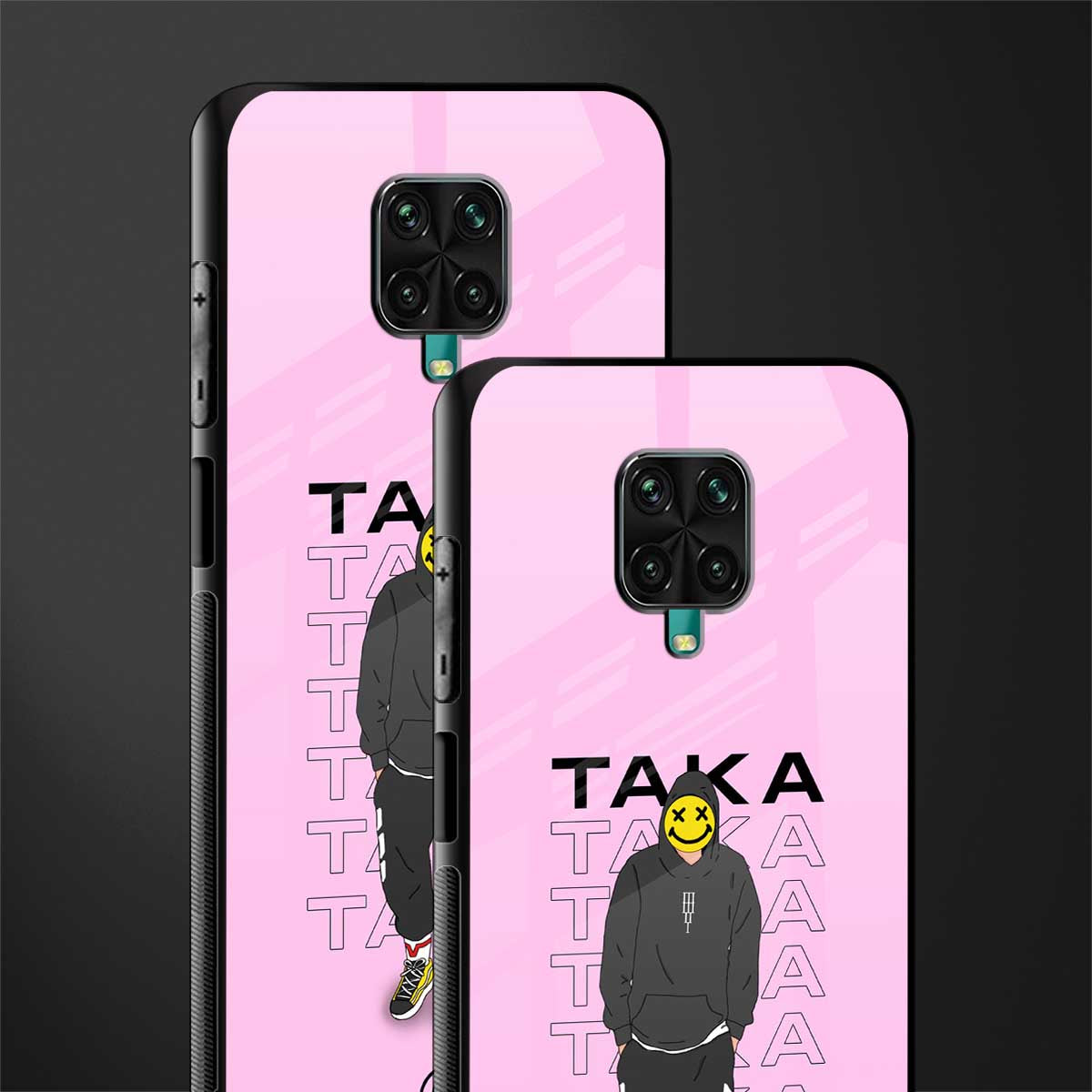 taka taka glass case for redmi note 9 pro max image-2