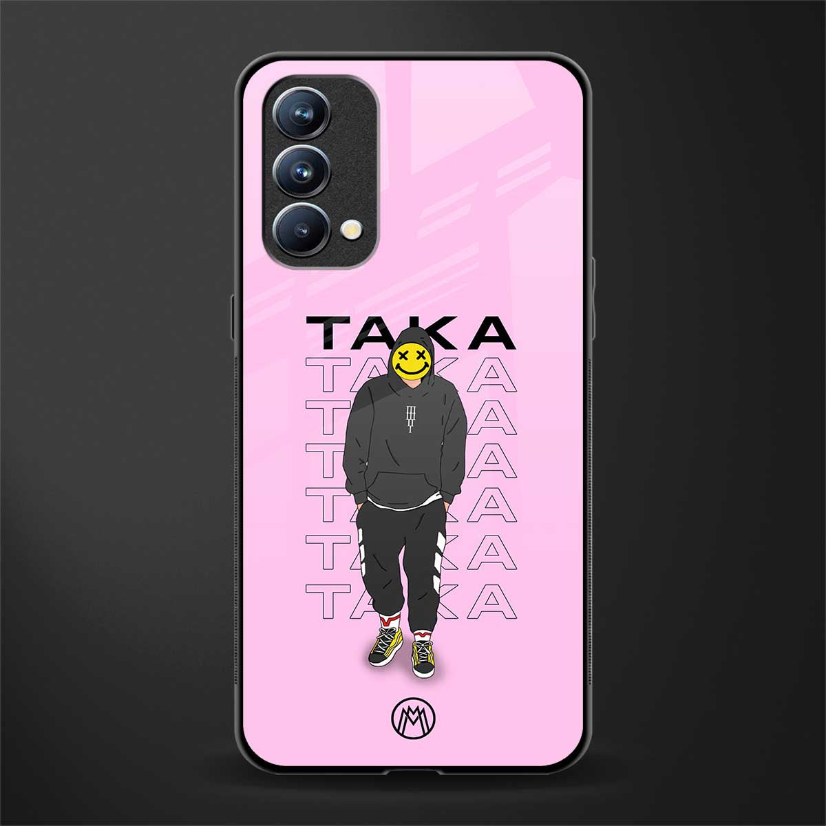 taka taka glass case for oppo f19s image