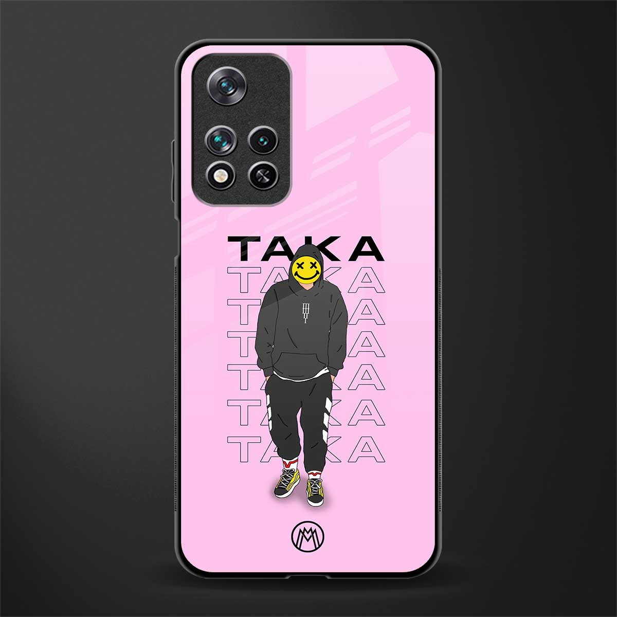taka taka glass case for xiaomi 11i 5g image