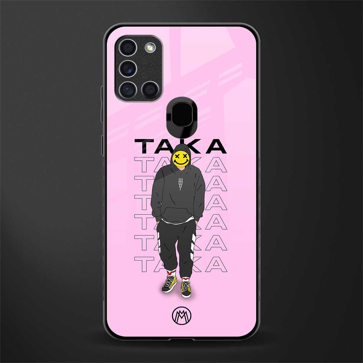 taka taka glass case for samsung galaxy a21s image