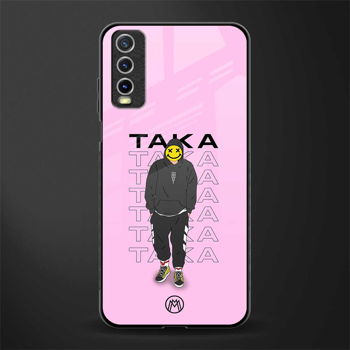 taka taka glass case for vivo y20 image