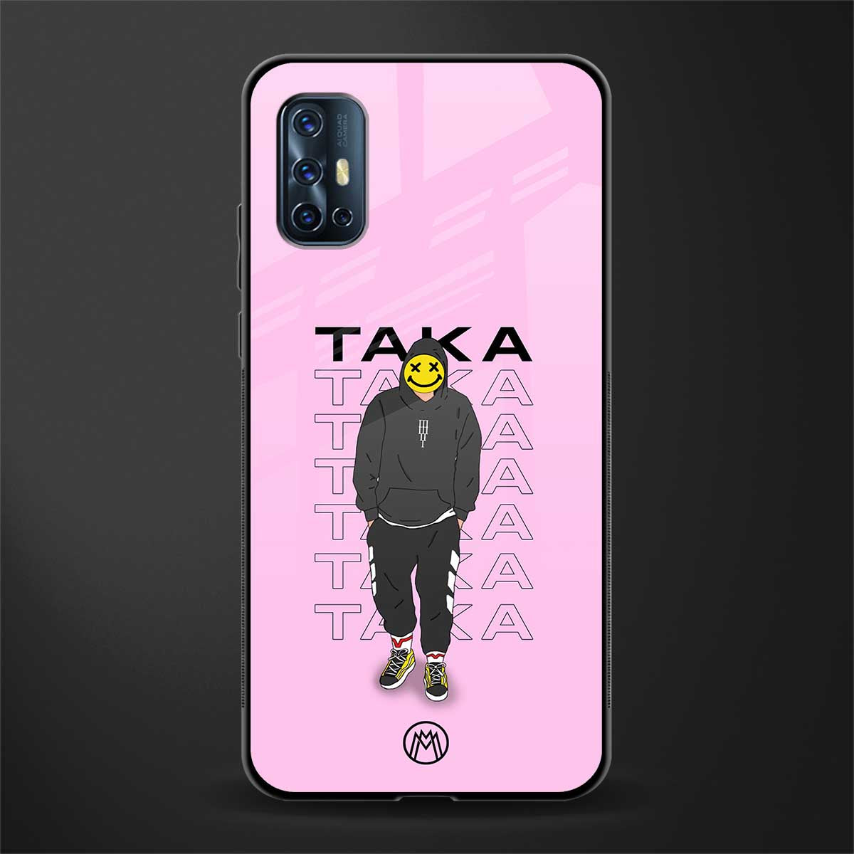 taka taka glass case for vivo v17 image