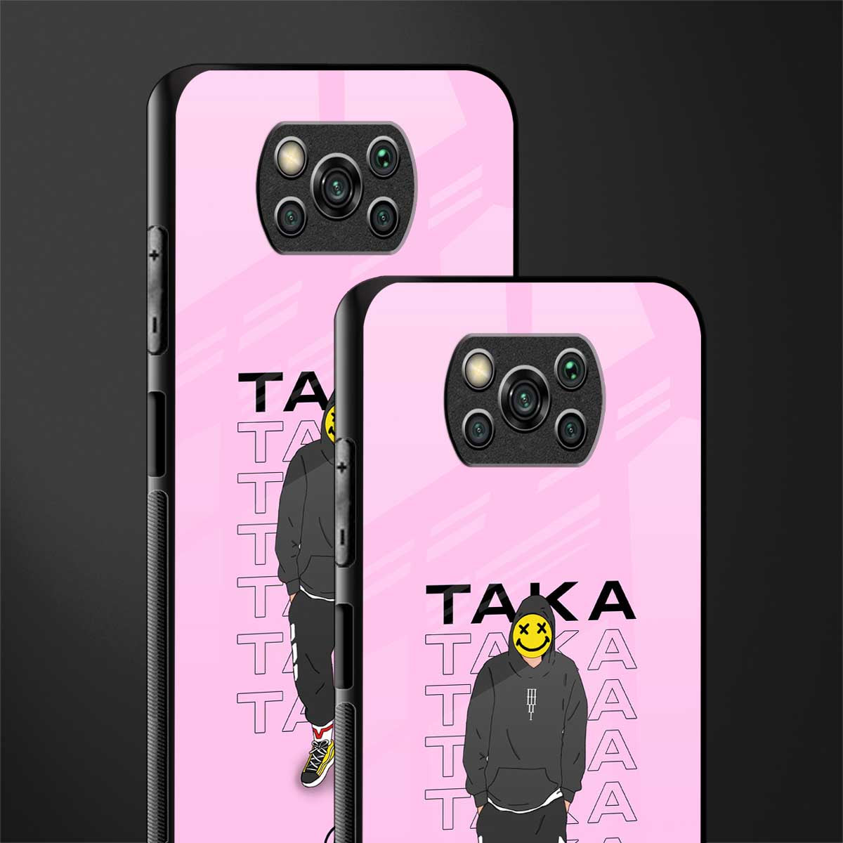 taka taka glass case for poco x3 image-2