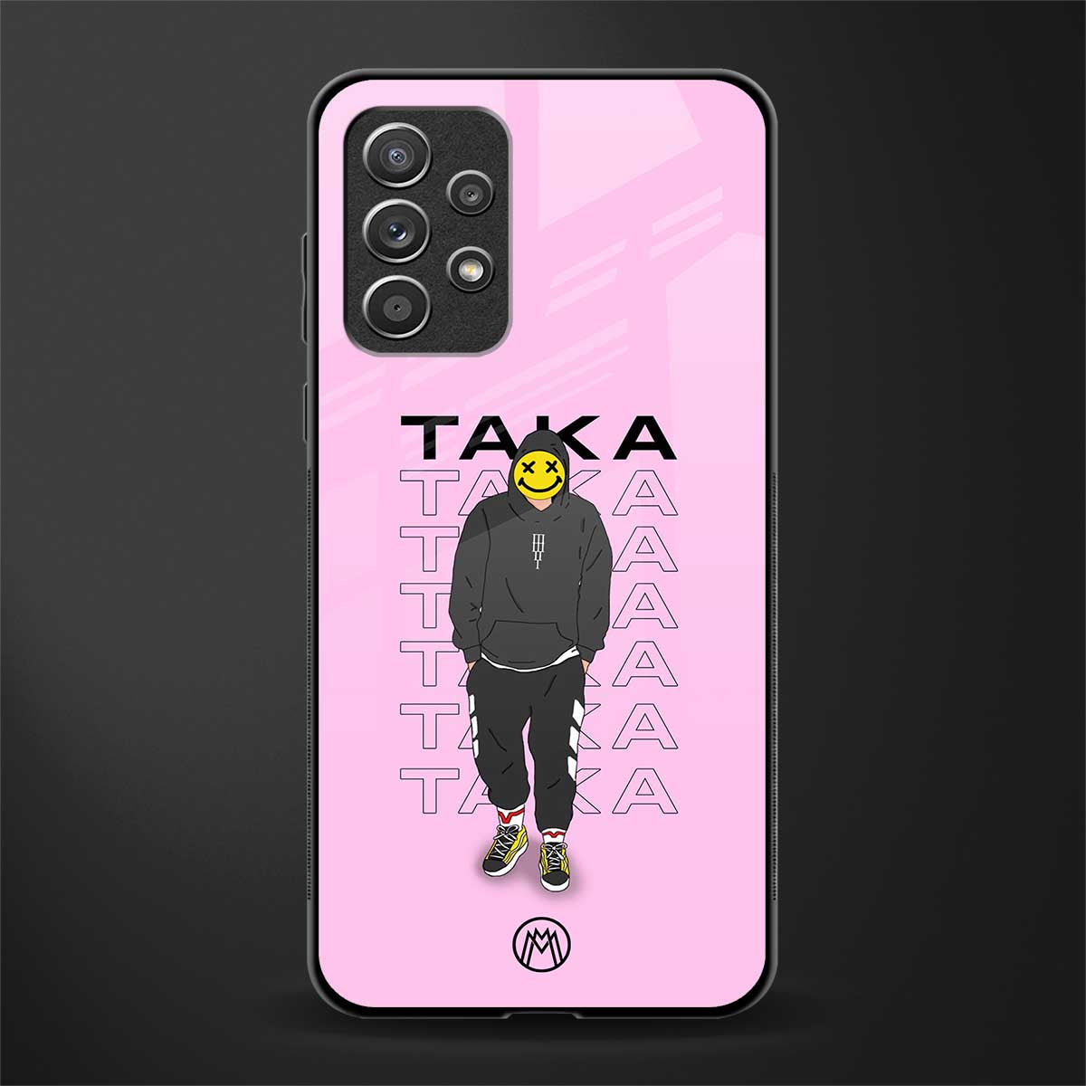 taka taka glass case for samsung galaxy a72 image