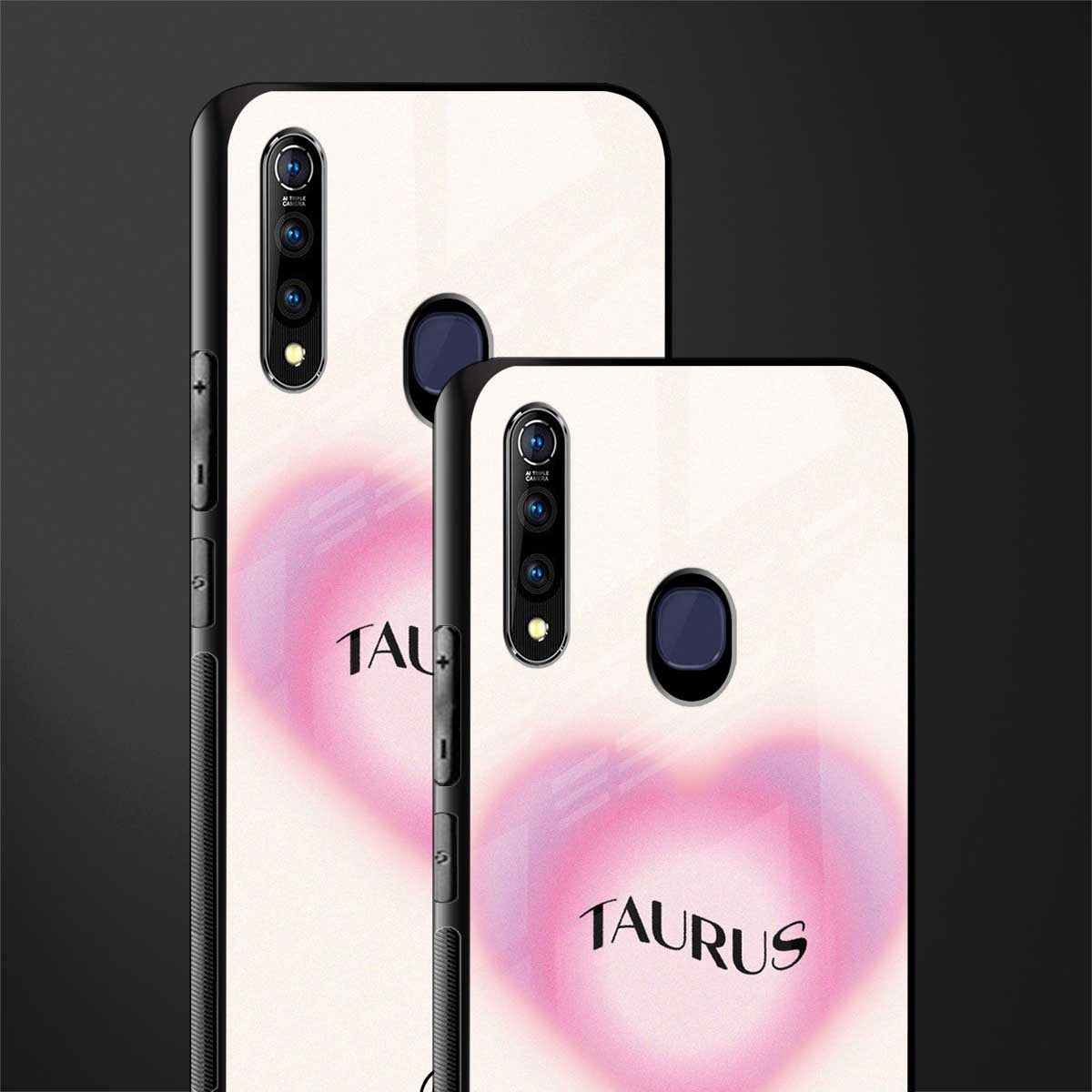 taurus minimalistic glass case for vivo z1 pro image-2
