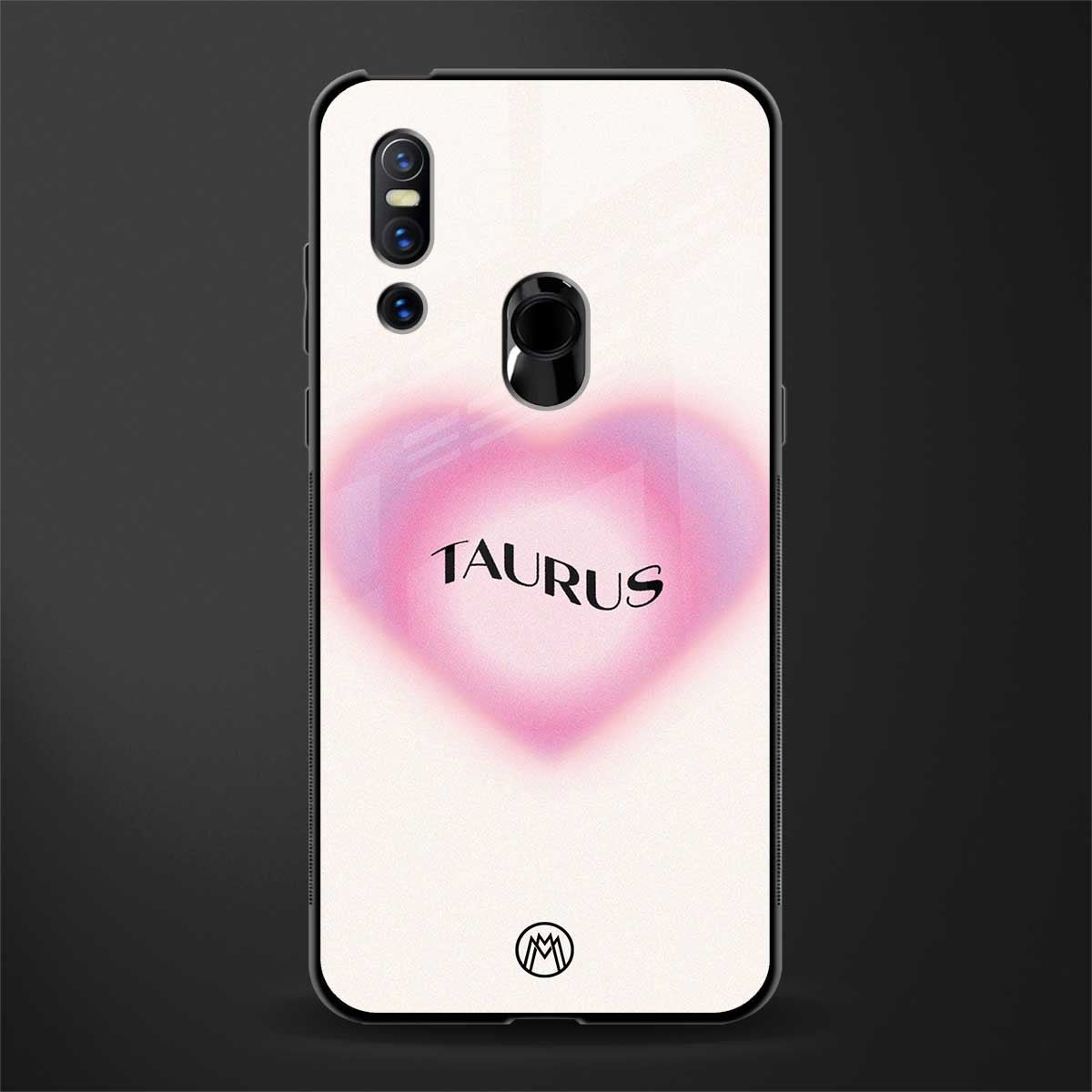 taurus minimalistic glass case for vivo v15 image