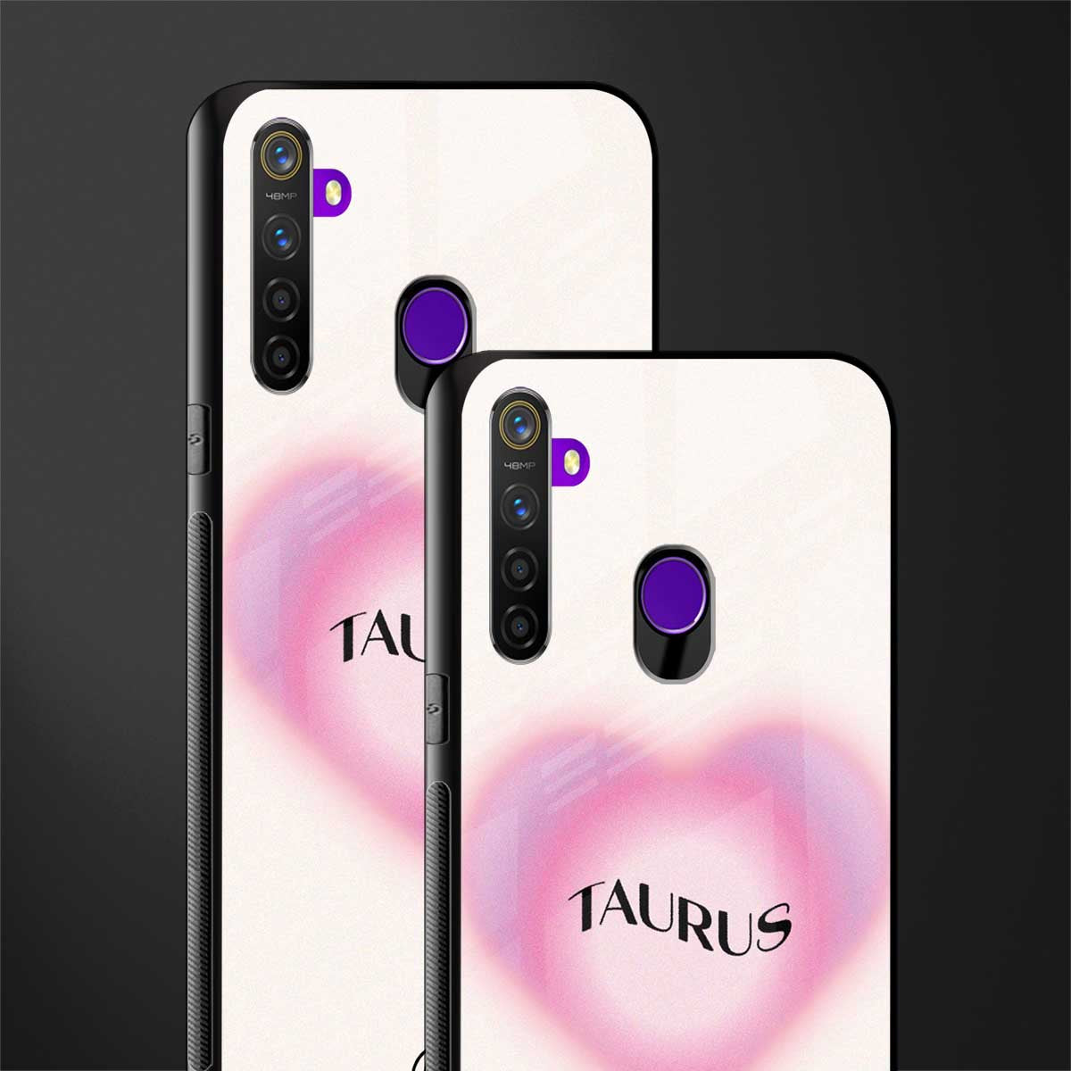 taurus minimalistic glass case for realme 5s image-2
