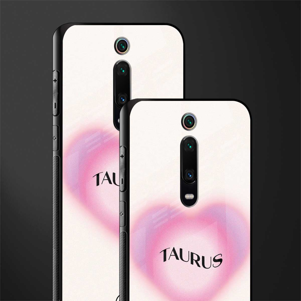 taurus minimalistic glass case for redmi k20 image-2