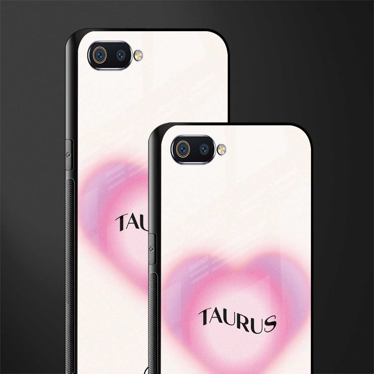 taurus minimalistic glass case for oppo a1k image-2