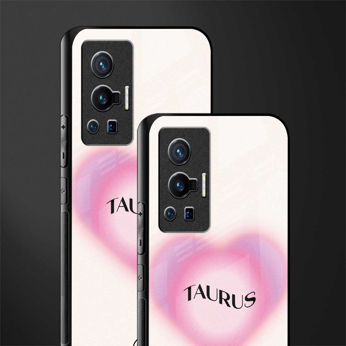 taurus minimalistic glass case for vivo x70 pro image-2