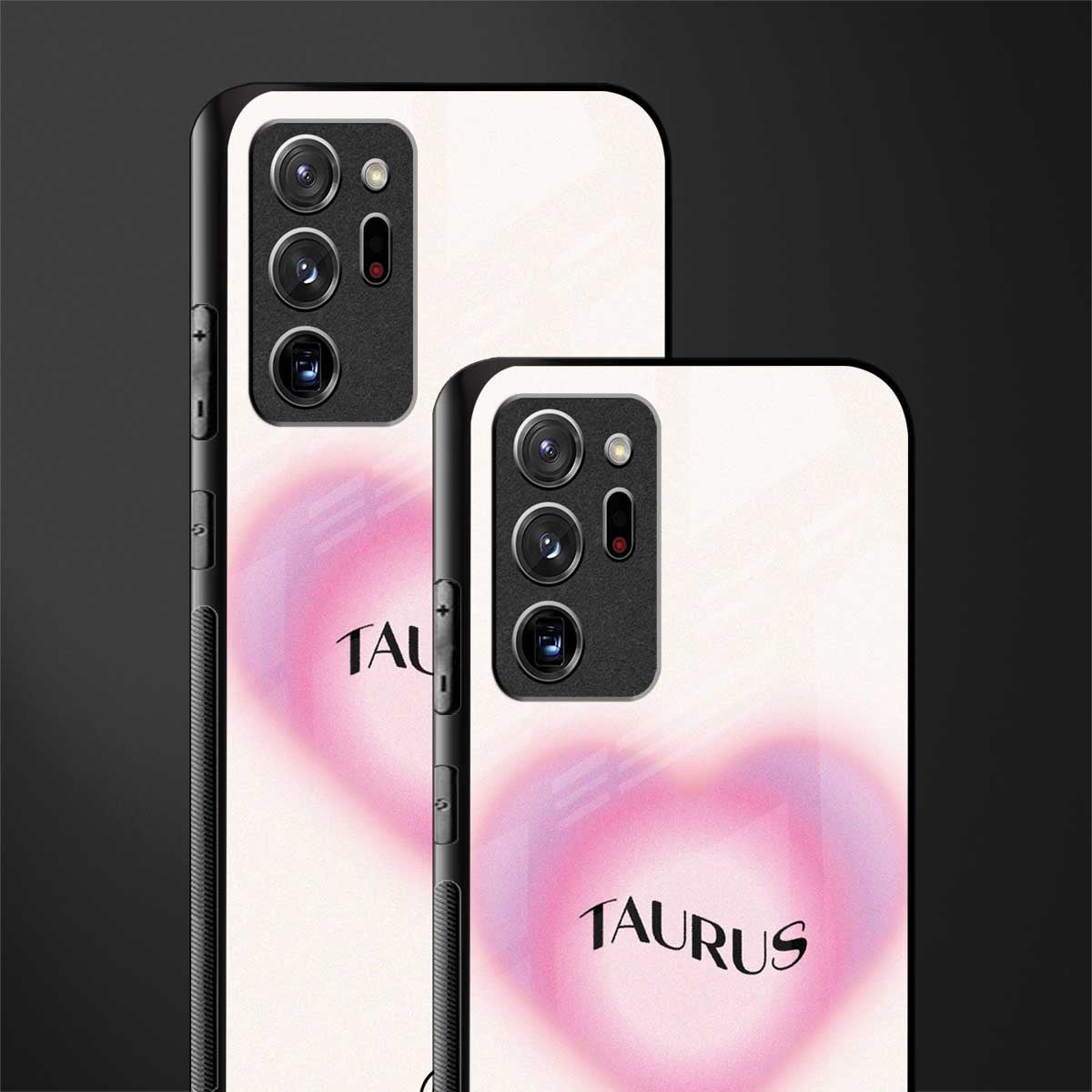 taurus minimalistic glass case for samsung galaxy note 20 ultra 5g image-2