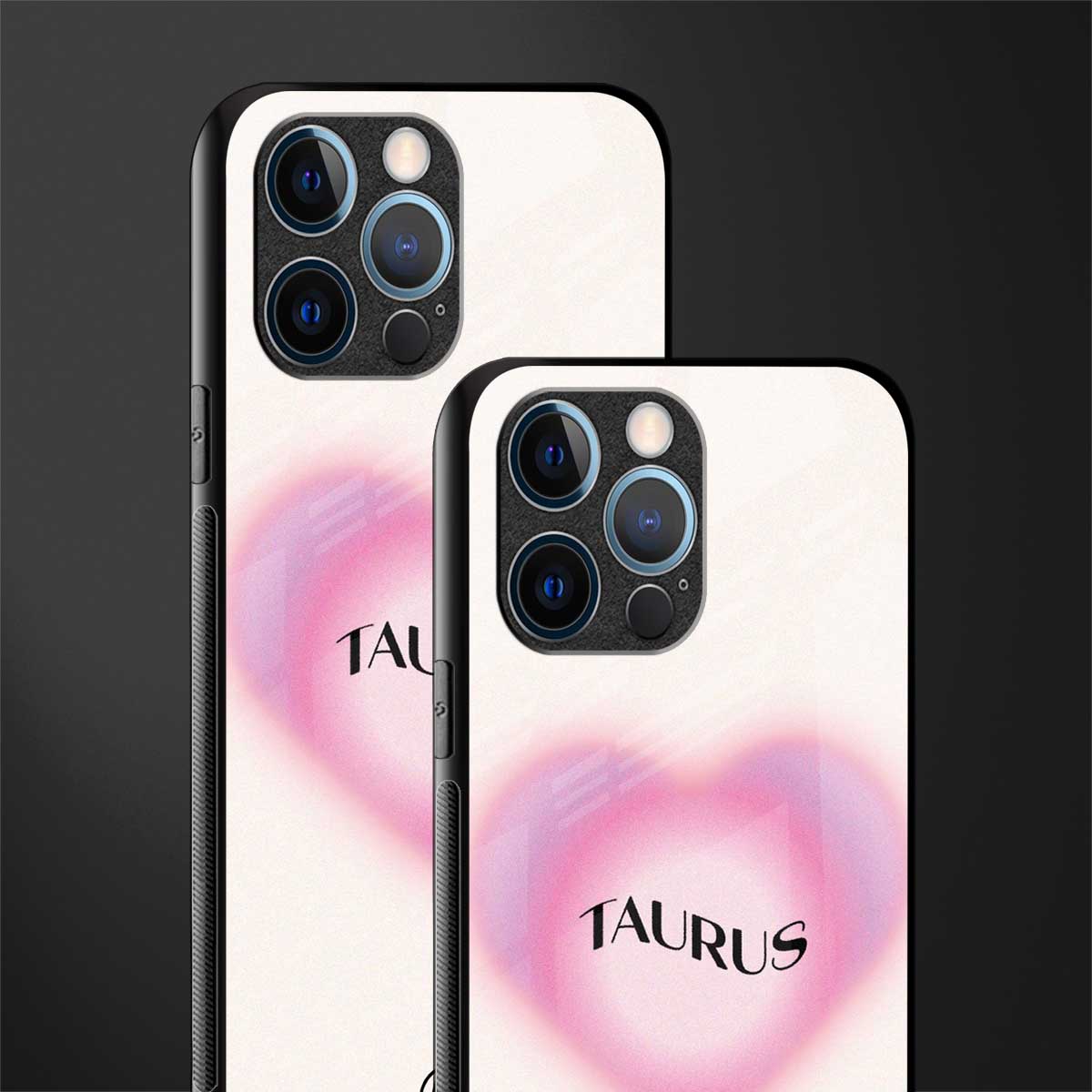 taurus minimalistic glass case for iphone 12 pro image-2