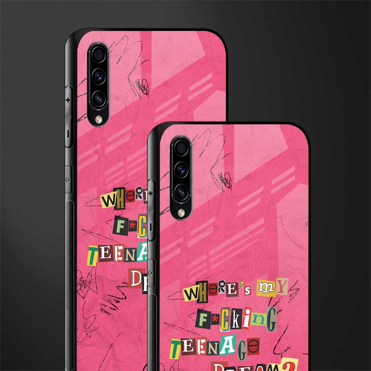 teenage dream glass case for samsung galaxy a70 image-2