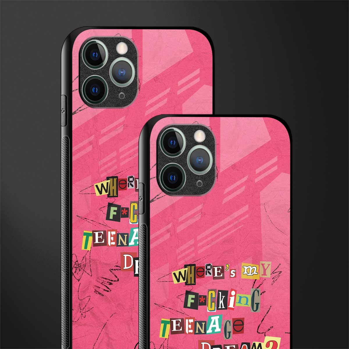 teenage dream glass case for iphone 11 pro image-2