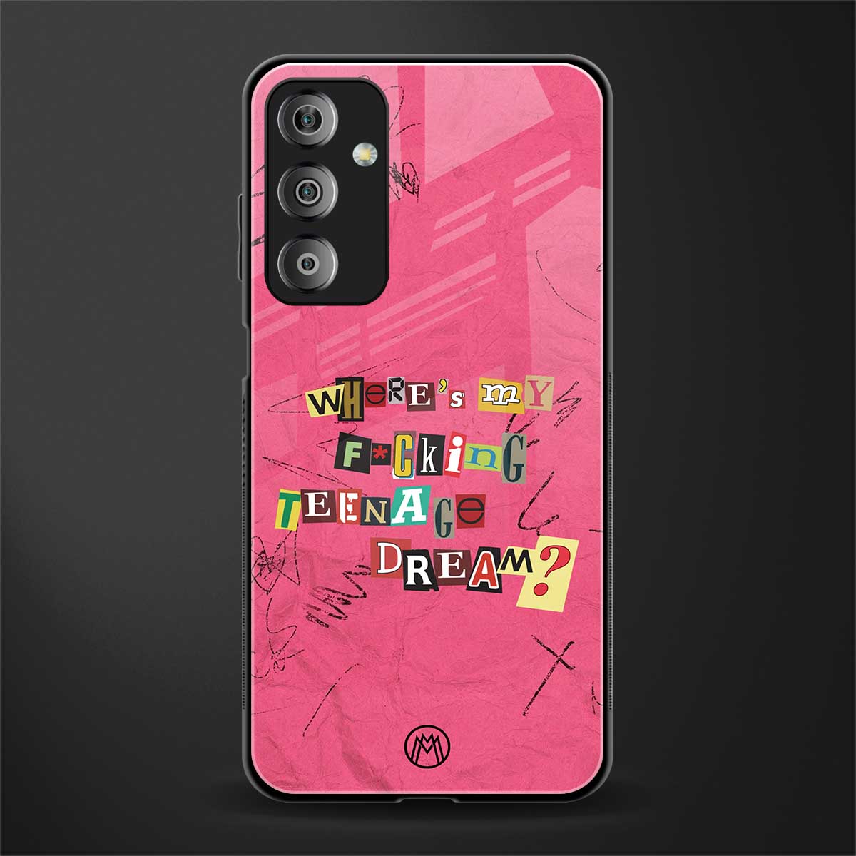 teenage dream back phone cover | glass case for samsung galaxy f23 5g